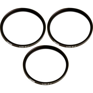  Tiffen 52mm Close-up Filter Set with +1, +2 & +4 Macro Lenses. 