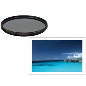  Kenko Zeta 55mm ZR SMC Ultra Thin Circular Polarizer Filter 