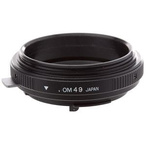  Adorama Lens Reversing Ring for Olympus OM Manual Focus Lenses with a 49mm Filter Thread. 