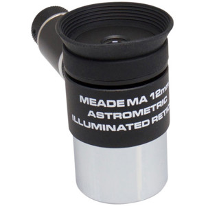  Meade MA 12mm Illuminated Reticle Astrometric Eyepiece (1.25"), Wireless 