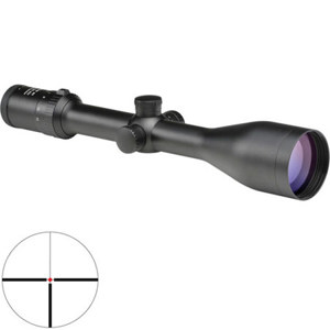  Meopta 3-12x56 MeoStar R1r Riflescope, Matte Black Finish with Illuminated RGD 4C Reticle, Hunting Turrets, 30mm Tube 