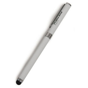 Mobile Edge Stylus / Rollerball Pen, White: Picture 1 regular