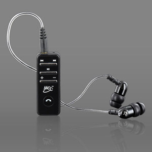 MEElectronics Air-Fi AF9 Stereo Bluetooth Wireless Headset EP-AF9-BK-MEE