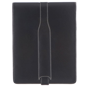 M-Edge Leather Jacket for Apple iPad, Smooth Black: Picture 1 regular