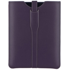 M-Edge Genuine Page Sleeve, Apple iPad, Pebbled Purple: Picture 1 regular