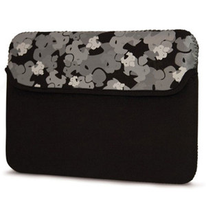 Sumo 8.9in Camo Neoprene iPad Sleeve - Color: Black: Picture 1 regular
