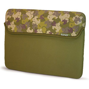 Sumo 8.9in Camo Neoprene iPad Sleeve - Color: Green: Picture 1 regular