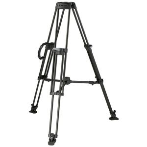  Miller Sprinter II Alloy Single-Stage Tripod Legs with 100mm Bowl, Max. Height 56.5", Supports 99 lbs. ***NOTE*** spreader and feet not included in component purchase - please order seperately. 