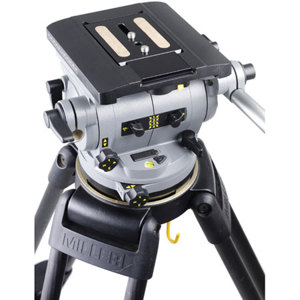  Miller EFP/STUDIO DS-60 Fluid Head with 150mm Bowl & 3/8" Screw, Payload Capacity: 66 lbs. 