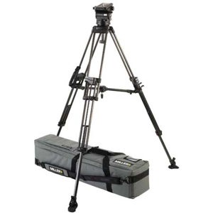  Miller Arrow 25 Fluid Head with Sprinter II 2-Stage Carbon Fibre Tripod and Sprinter/HD Mid Spreader, Supports Up to 30 lbs 