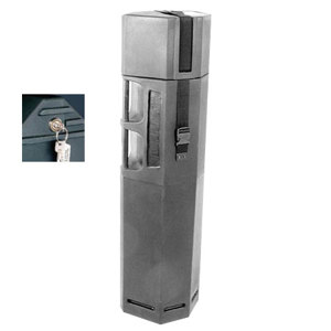  Nalpak Hard Plastic Tripod Case with Lock by Tuffpak, 9.0" Diameter, for 47-52" Long Video Tripods. 