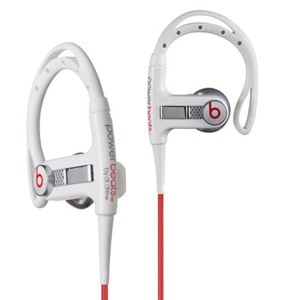 Monster Cable PowerBeats Sport In-Ear Headphones, White: Picture 1 regular