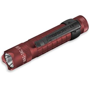 MagLite SG2LRL6 Mag-Tac LED Flashlight, 320 Lumens Light Output, Crimson Red 
