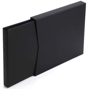Moab Chinle Digital Book Cover V2, 8x9in, Black Leather: Picture 1 regular