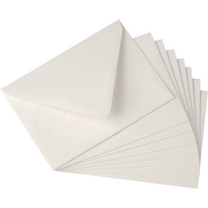  Moab Entradalopes, Natural White Non-Coated A7 Envelopes for the 5x7" Cards, Pack of 250 Envelopes. 