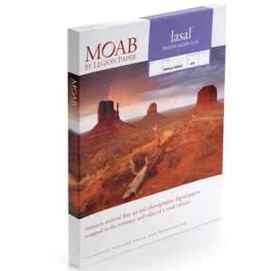  Moab Lasal Photo Gloss, Heavy Weight Archival Pro Inkjet Paper, 270gsm, 5x7", 50 Sheets 