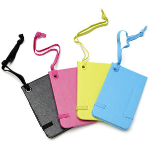 Moleskine 3.75 x 2.25 inch Luggage Tag, Black: Picture 1 regular