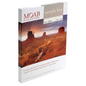  Moab EU Sampler Pack of 12 Assorted Inkjet Papers, with Two A4 Size, 8.3" x 11.7", Sheets of Each Type. 