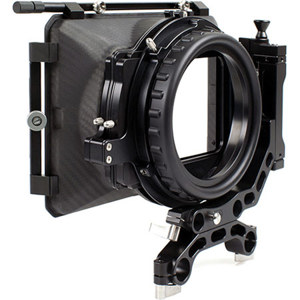  Movcam Mattebox MM1A for Lenses Upto 14mm (35mm Academy), 144mm Rear Opening, 16:9 Carbon Fiber Housing 