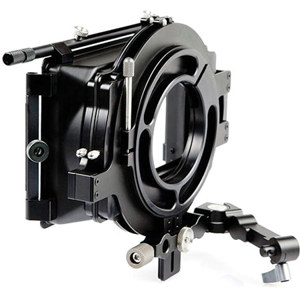  Movcam Mattebox MM2 for Lenses Upto 16mm (35mm Academy), 130mm Rear Clamp Adapter, 16:9 ABS Housing 
