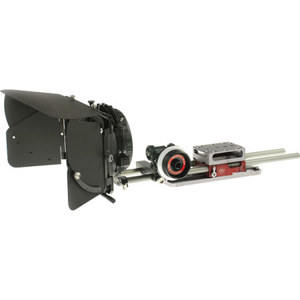 Movcam MatteBox MM1 Kit 2 for Panasonic AG-AF100 with Mini Follow-Focus 