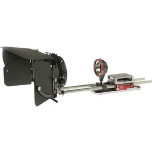  Movcam MOV-MM1AF-CBPLK1  AG-AF100 Kit 1 with Mattebox/PL Mount, 15mm Rod System 