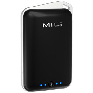 MiLi Power Crystal 2000mAh Battery Power Bank, Black: Picture 1 regular