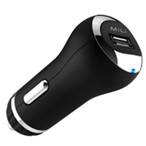 MiLi Power Smart USB Car Charger for iPod, iPhone & Smart Phones, White: Picture 1 regular