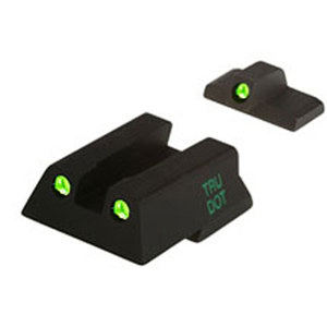  Meprolight Tru-Dot Green Fixed Night Sight Set for Heckler and Koch HK45, 45C, P30, VP9 Pistols 
