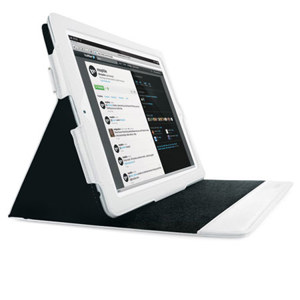 Mophie Workbook Fully Adjustable Folio for iPad2, White: Picture 1 regular