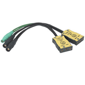  Mole-Richardson 2-100 Amp Female Bates to Male Cam-Lok Adapter, Snakebite 