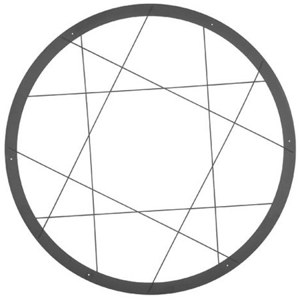  Mole-Richardson 36.25" (Diameter) Diffuser Frame for 6K Spacelite 