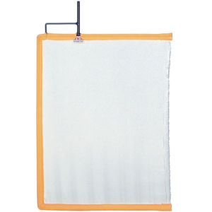  Matthews Open End 18x24" Artificial Silk Scrim, White 