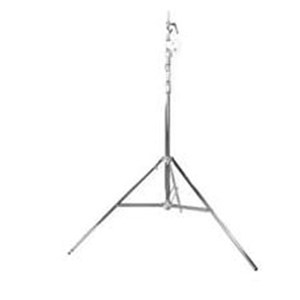  Matthews Magic Combo Triple Riser Steel Stand with Rocky Mountain Leg, Supports 66 lbs, Maximum Height 236" (19.7'), Chrome. 