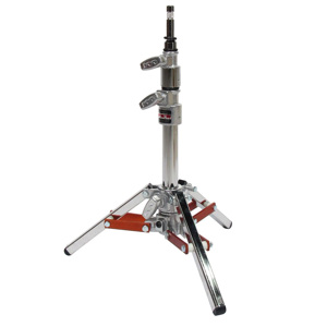  Matthews Mini Preemie Baby Double Riser Steel Stand, Supports 22 lbs, Maximum Height 36", Chrome. 