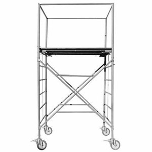  Matthews Parallel Frame, Portable Lightweight Scaffolding for Elevating Cameras or as Lighting Towers, 5x5'x6'H - Set of 2 