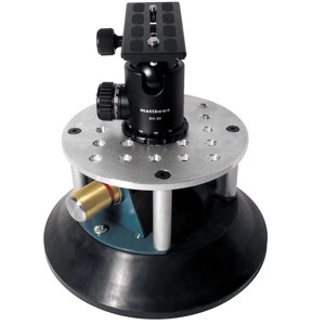  Matthews Ball Head Assembly with 10" Suction Cup - Weight Capacity 39.6lbs (18kg) 