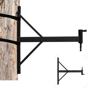  Matthews Poultry Bracket with a 1-1/8" Junior Receiver at the End of the Arm. 