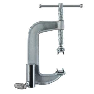  Matthews 6" C Clamp with Double Junior Receiver, Steel 