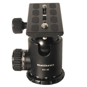 Matthews BH-30 Ball Head with Quick Release System, Supports 39 lbs. 