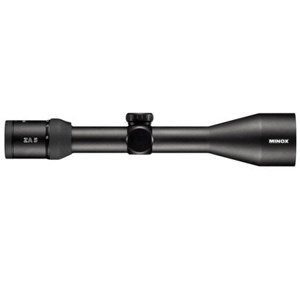  Minox 3-15x50 ZA 5 HD Tactical Riflescope, Matte Black Finish with Illuminated Mino-Tac Reticle, 30mm Tube, Side Parallax Adjust & Target Turrets 