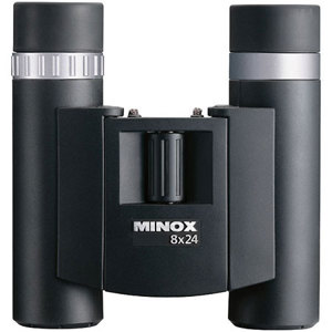 Minox BR 8x24 BR, Water Proof Roof Prism Binocular with High Eye Relief, with 5.2 Degree Angle of View, U.S.A. 
