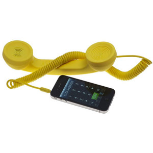Native Union Retro Pop Handset for iPhone/iPad/iPod, Android Phones, Yellow: Picture 1 regular