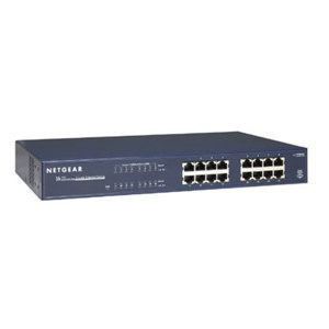 Netgear ProSafe 16-port 10/100/1000 Mbps Gigabit Ethernet Switch JGS516NA