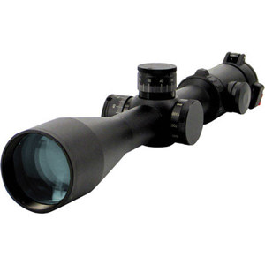  Newcon Optik 3-12x50 NC Riflescope, Matte Black with Illuminated TMR Mil-Dot Reticle, Target Turrets & Side Parallax Adjust. 