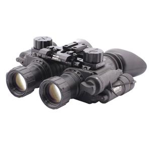  Newcon Optik 1x Gen 3 Dual Tube Night Vision Binocular, 25mm Eye Relief, 64 lp/mm Resolution, Manual Gain Control, Built in I/R, Waterproof 