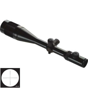  Nightforce Optics 12-42x56mm BR Benchrest Series Rifle Scope, Matte Black Finish with Illuminated Mil Dot Reticle, .125 MOA Adjustments, Adjustable Objective. 
