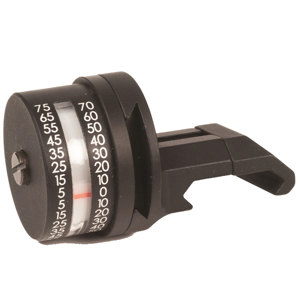  Nightforce Optics Angle Degree Indicator R/H, Calibrated in Degrees, Mounts on Single Piece Picatinny Mount. 