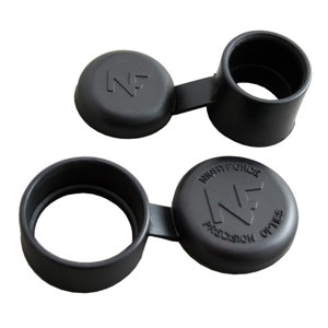  Nightforce Optics Rubber Lens Cap Set for the NXS Series Rifle Scopes, Fits 24mm 