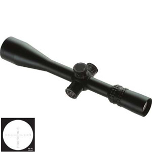  Nightforce Optics 5.5-22x50mm NXS Series Rifle Scope, Matte Black Finish with Illuminated NP-R2 Reticle, .25 MOA Adjustments. 